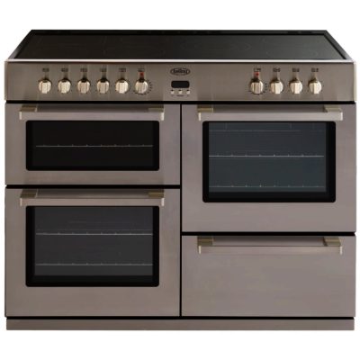 Belling DB4110E 110cm Professional Electric Range Cooker in Stainless Steel